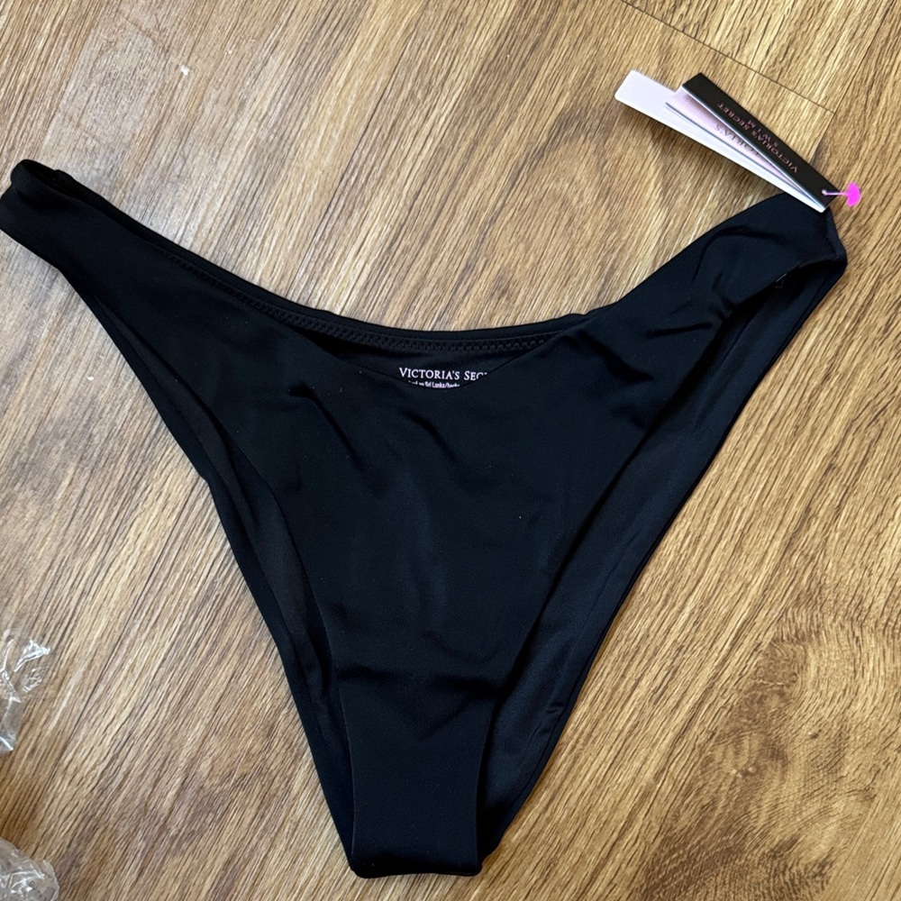 Victoria's Secret Classic Black Swim Bottom